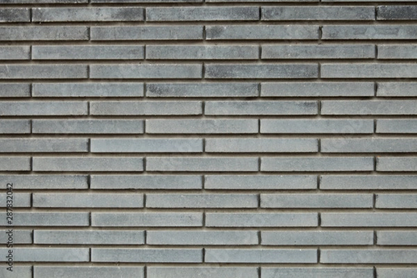 Obraz brick wall black texture