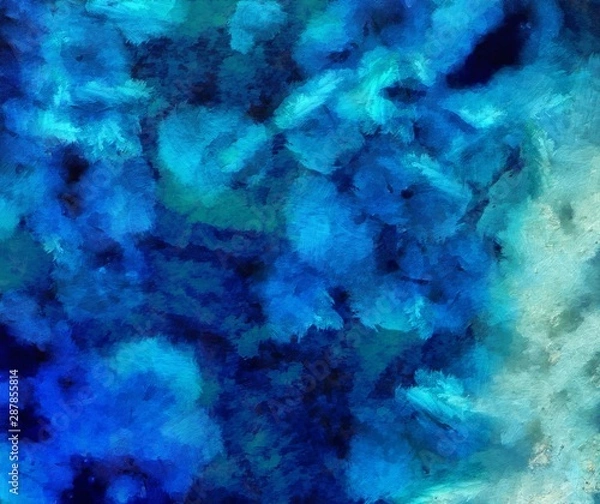 Fototapeta Multicolor brush strokes in oil structure. Grunge fine art mixed media texture. Artistic detailed background. Interesting designed pattern. Prints backdrop.