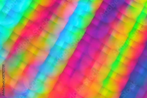 Fototapeta Holographic iridescent gradient color background texture.