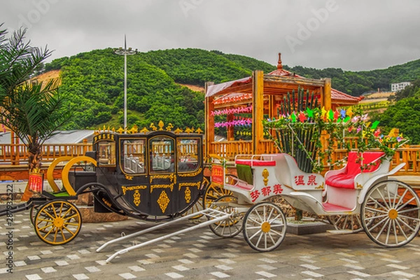 Obraz carriage in prague