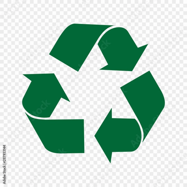 Obraz Recycle vector icon
