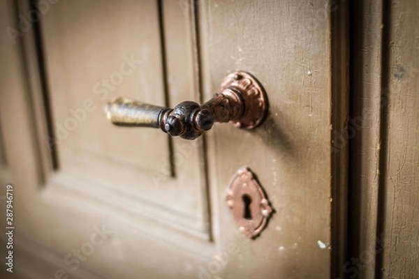 Obraz Vintage Doorhandle