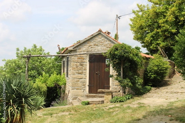 Obraz Schöne Hütte in der Natur