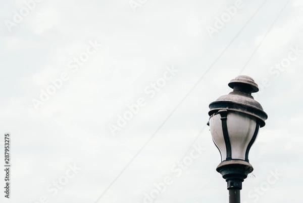 Obraz old street lamp