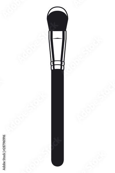 Fototapeta applicator make up medium brush accessory