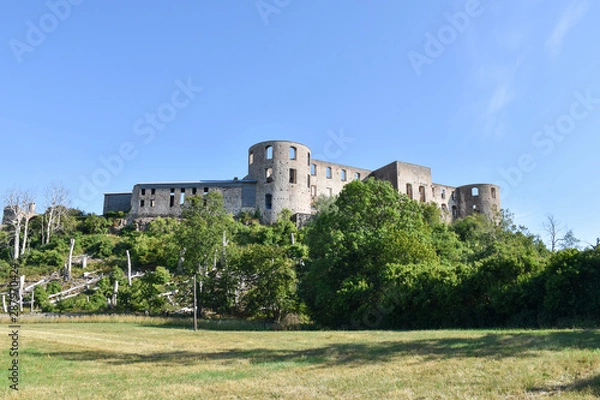 Obraz The landmark Borgholm Castle in Sweden