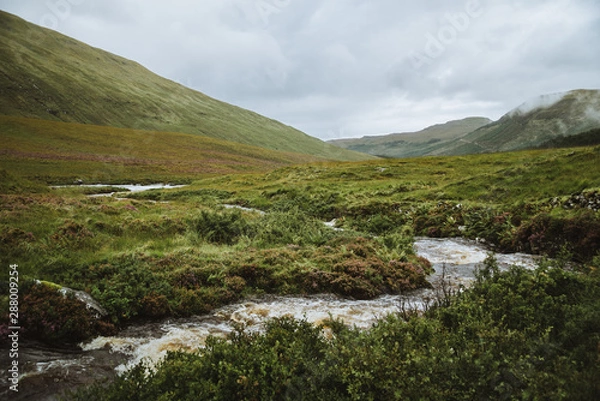 Fototapeta river in the mountains