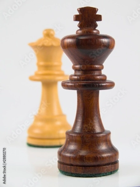 Obraz könig und dame