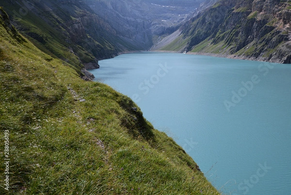 Fototapeta Limmerensee, Kanton Glarus