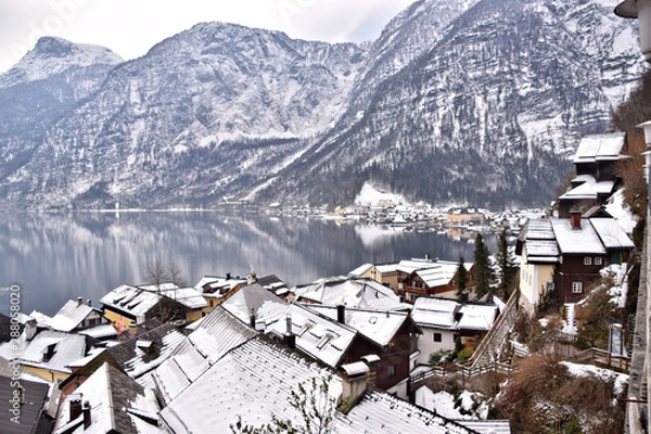 Obraz mountain village 