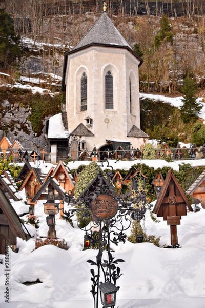Fototapeta graves in austria 