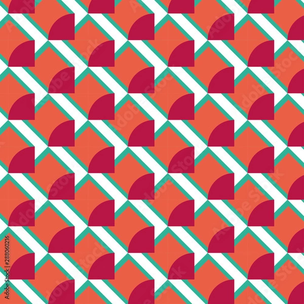 Fototapeta abstract geometric pattern