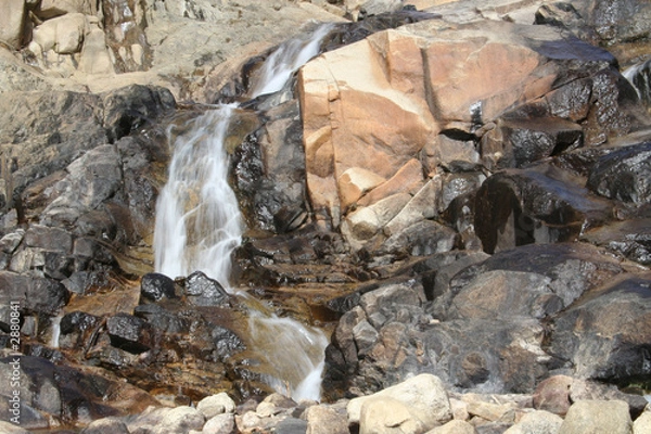 Fototapeta mountain waterfall