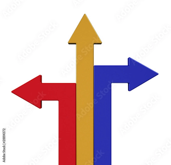 Obraz Pfeilrichtungen