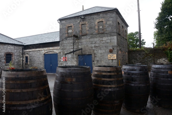 Fototapeta Whiskey distillery, Midleton, Ireland