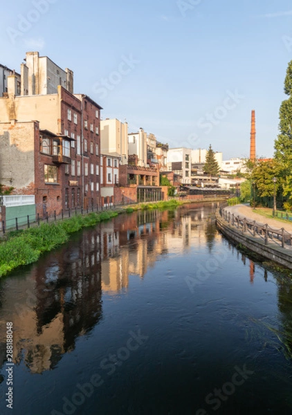 Obraz Bydgoszcz. A city on the Brda river full of canals and historic architecture
