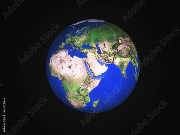 Obraz earth 3d photo