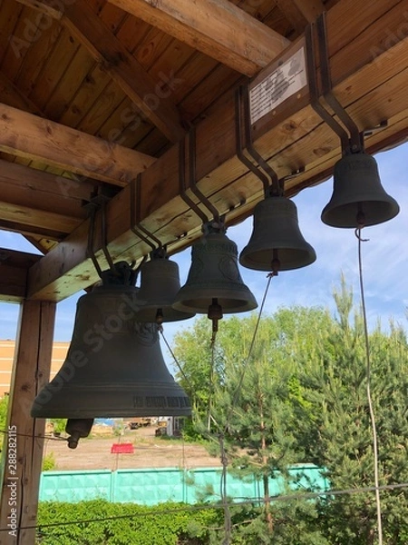 Fototapeta bell in temple