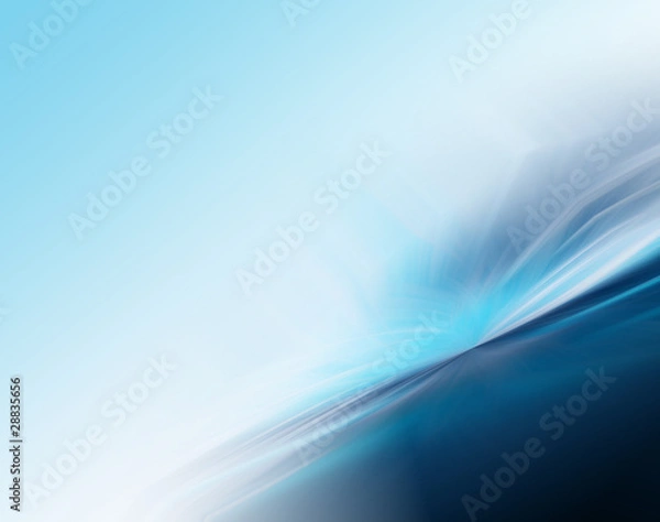 Obraz Abstraction blue soft background