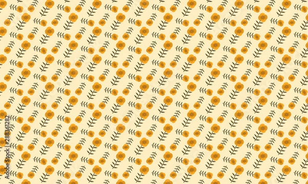 Fototapeta Orange Flower Background