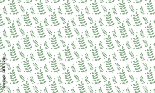 Obraz Green Box Elder Leaves Background Vector