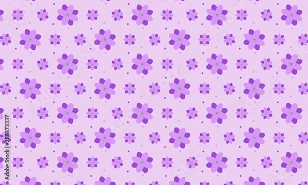 Obraz Pink Flower Pattern Background