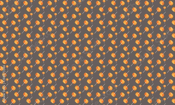 Obraz Orange Flower Pattern With Background