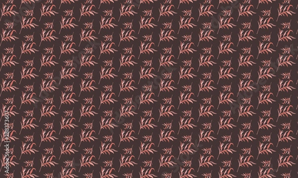 Obraz Pink Background and Purple Browalia Flower Pattern Background