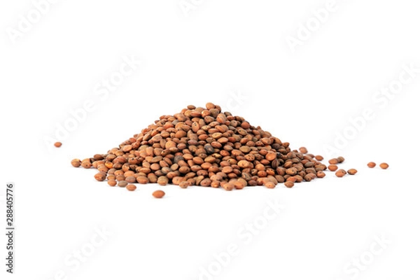 Obraz Berglinsen auf weiß isoliert