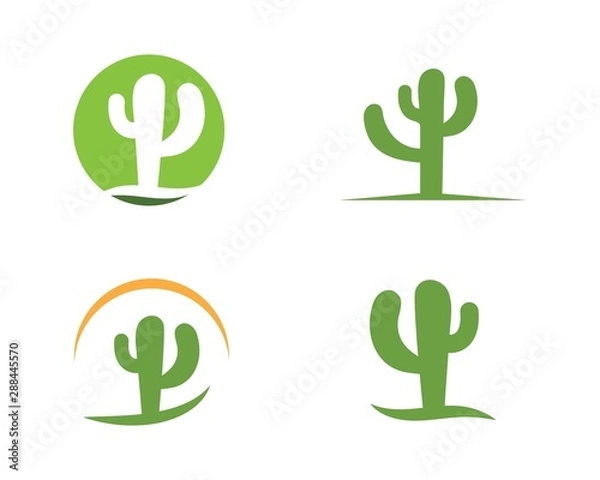 Fototapeta cactus icon vector illustration design