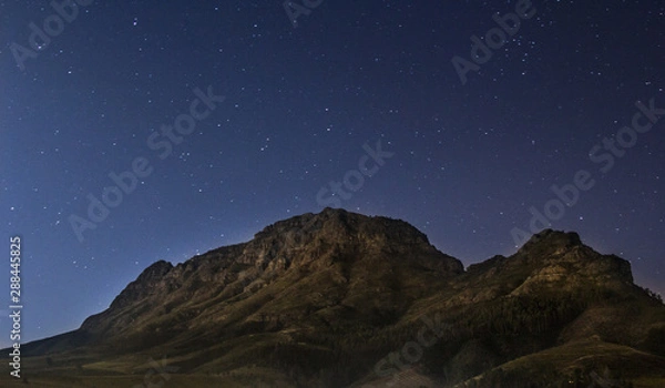 Obraz mountains under the stars