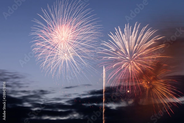 Fototapeta 打ち上げ花火