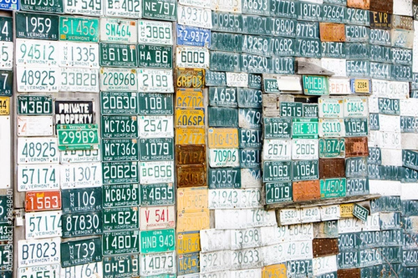Fototapeta registration numbers, USA