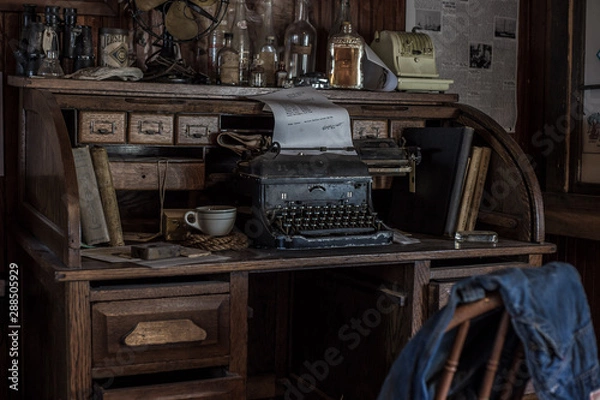 Fototapeta Old office