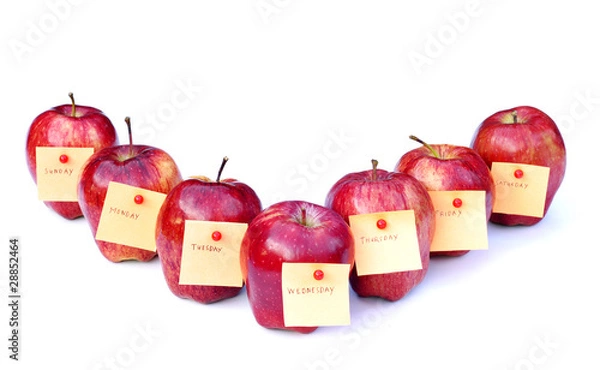 Obraz an apple a day keeps the doctor away