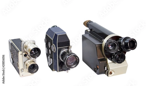 Fototapeta retro movie camera 8mm 16mm