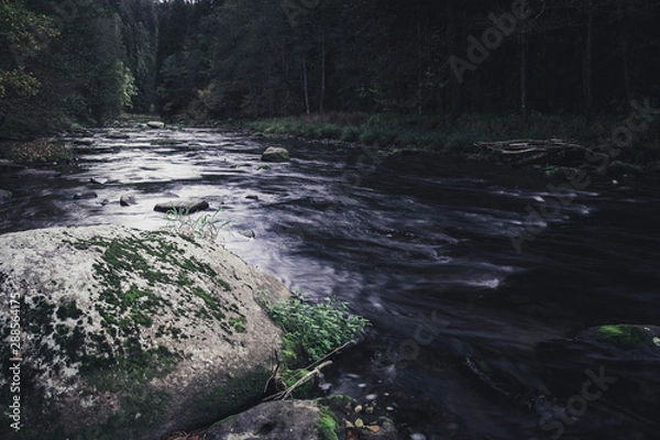 Obraz Mystische Stimmung am Fluss