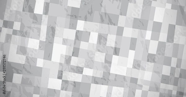 Fototapeta Abstract background with grey rectangles