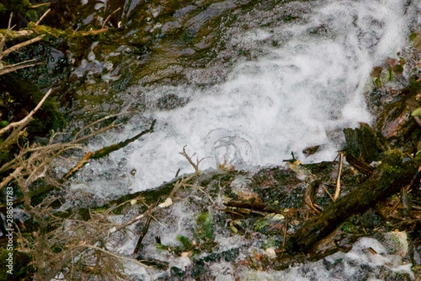 Fototapeta Alpine Waterfall