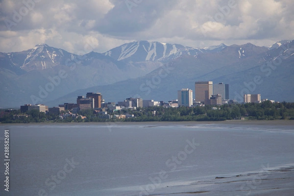 Fototapeta Anchorage Alaska