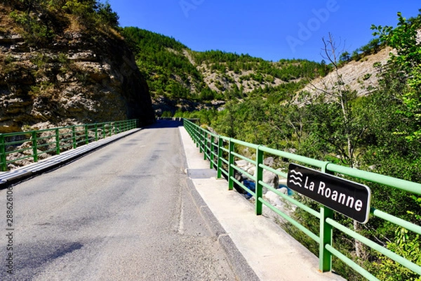 Obraz route gorges de la Roanne