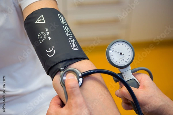 Obraz Blutdruck kontrollieren