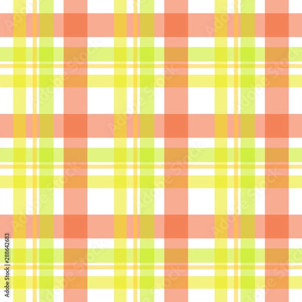 Fototapeta Abstract vector geometric seamless pattern. Vertical and horizontal stripes. Plaid.Can be used for wallpaper,fabric, web page background, surface textures.