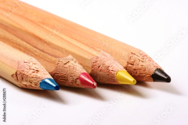Obraz buntstifte cmyk