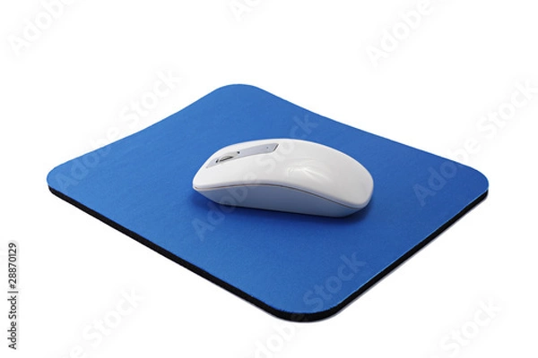 Obraz Wireless Mouse on Pad