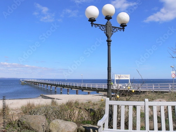 Fototapeta niendorfer strand 2