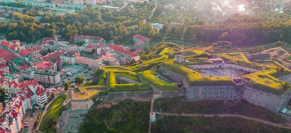 Obraz castle from drone 