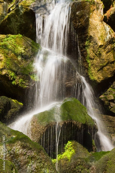 Obraz Wasserfall, Langzeitbelichtung