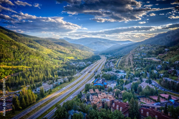 Fototapeta Vail Valley