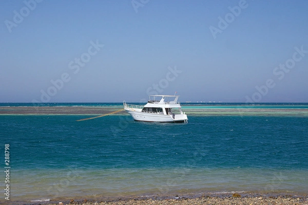 Obraz boat at beach